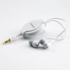 Brookstone Buds sound-isolating retractable earbuds
